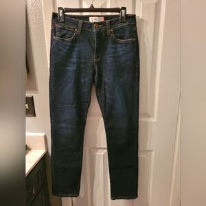 Women's Cabi Dark Blue High Straight Jeans Sz 4